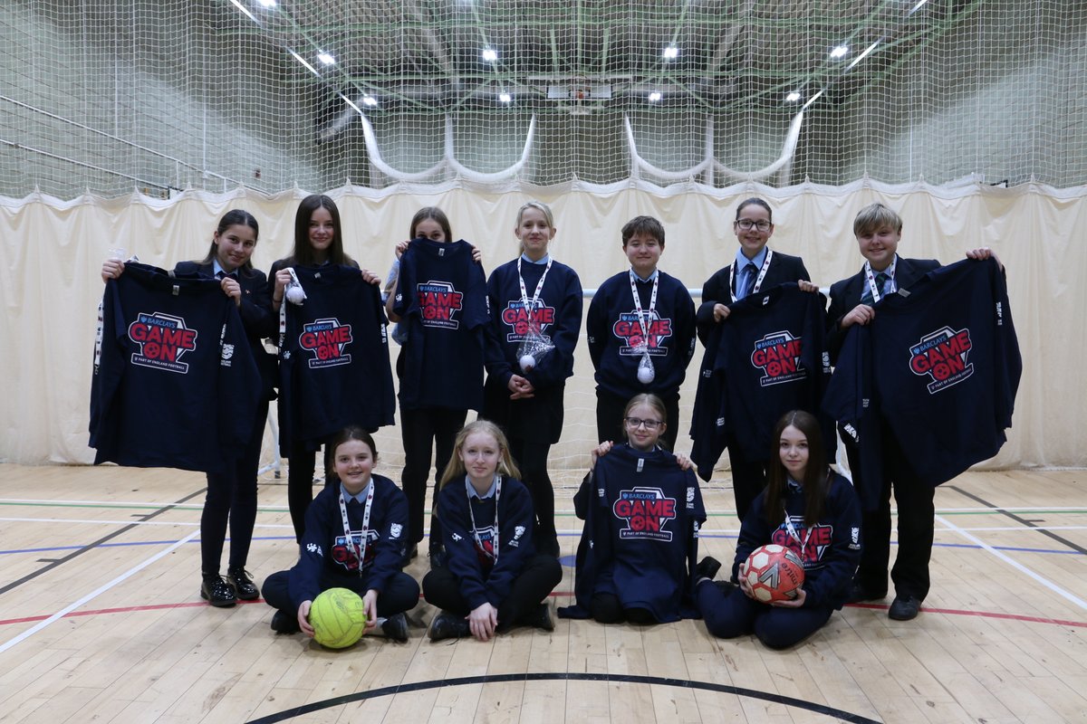 A special International Women's day shout out goes to our girls football players. A selection of year 7- year 10's have taken part in Barclays Game On programme and yesterday received their well deserved T-shirt, sweatshirt and lanyards. #LetGirlsplay