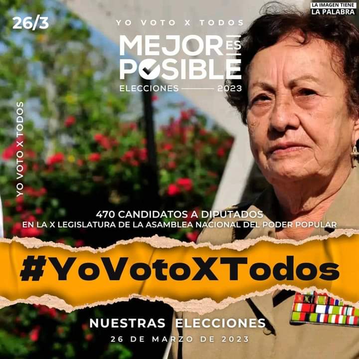 El voto unido este 26 de marzo, representa también la defensa de nuestra historia y valores. 

Un voto de pueblo y por el pueblo. 

#MejorEsPosible #Artemisa #UAporCuba