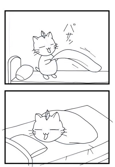 #作画カロリーの低い作品を上げようぜ 
