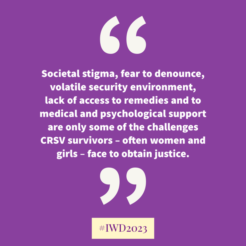 UKMissionGeneva's tweet photo. Did you know Geneva is home to many non-governmental organizations?

On #IWD2023, we commend the work they are doing to protect, empower and support women &amp; girls everywhere. 

Meet @Chiara_Gab of @Trial International 👋🏽