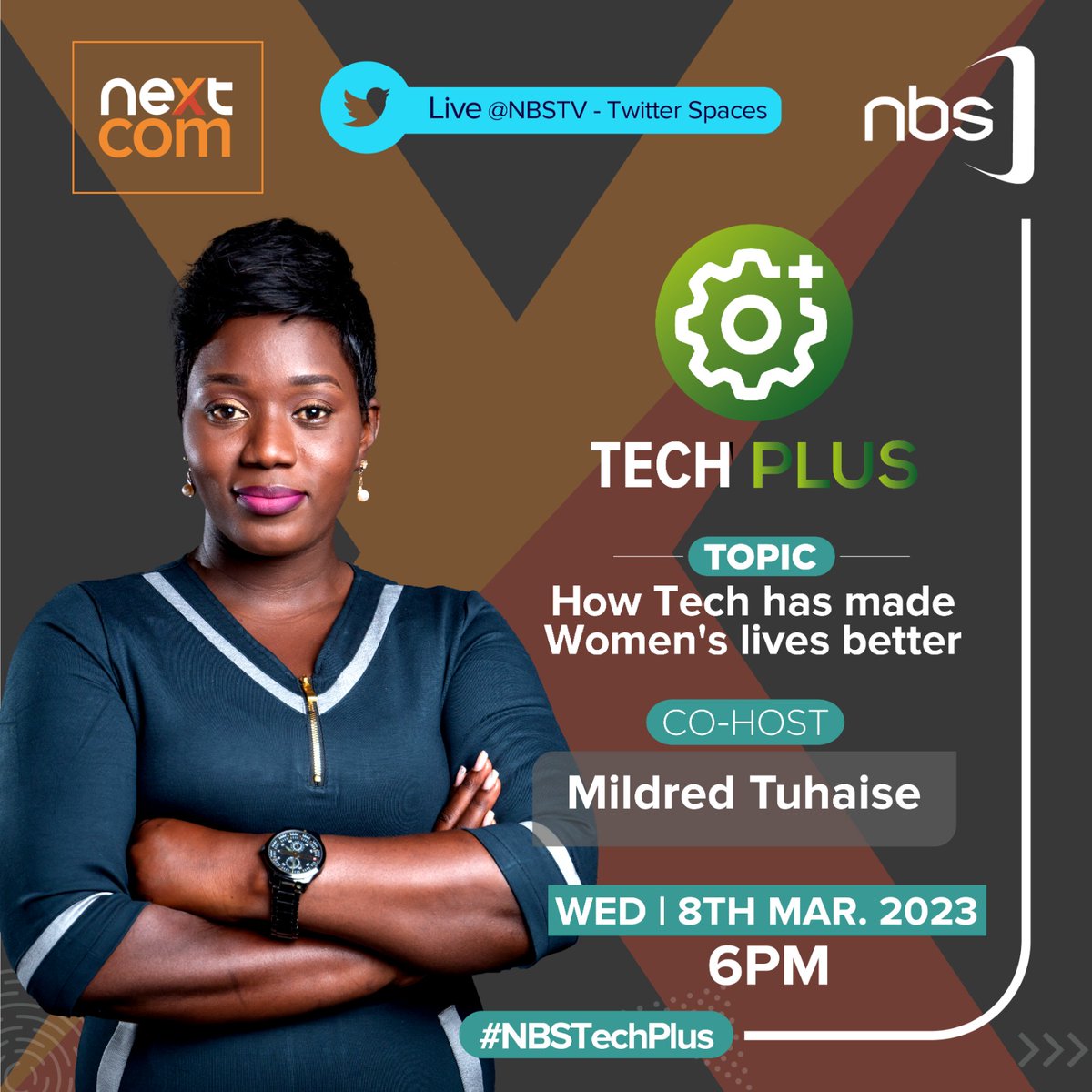 Vhi_key's tweet photo. 🔥POWER HOUSE Alert: Connect with @DorahAtwong, @Ka_Kev1, @LMutesi_, @poshaaloyo and @mildredtuhaise on #NBSTechPlus as they higlight, expound and elaborate how Tech has made Women's lives better. || 🕘6pm
#NBSUpdates #IWD2023
#InternationalWomensDay2023 https://t.co/gRmNJJ2HD9
