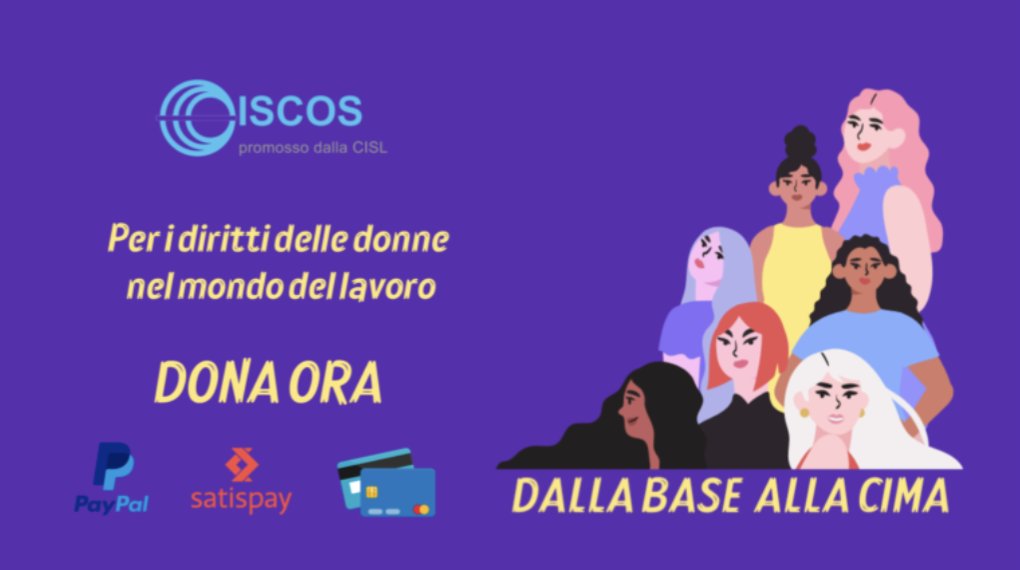 CislSicilia's tweet photo. Il presidente @iscoscisl Vincenzo Russo illustra a #ognigiorno è #8Marzo il progetto #dallabaseallacima con cui si sostengono progetti per far conoscere in tutto il mondo i diritti delle donne nel mondo del lavoro e per favorire la rappresentanza femminile. https://t.co/AEJnblOKli