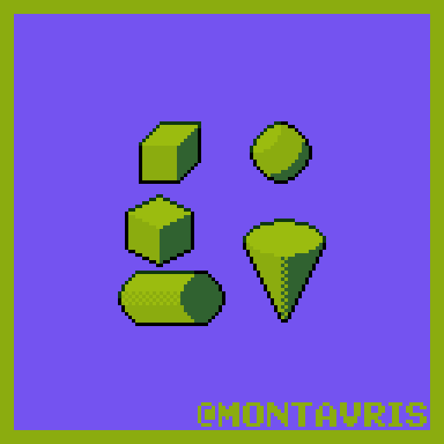 Montavris's tweet photo. Shapes

#pixelart https://t.co/rWn9eO51zl