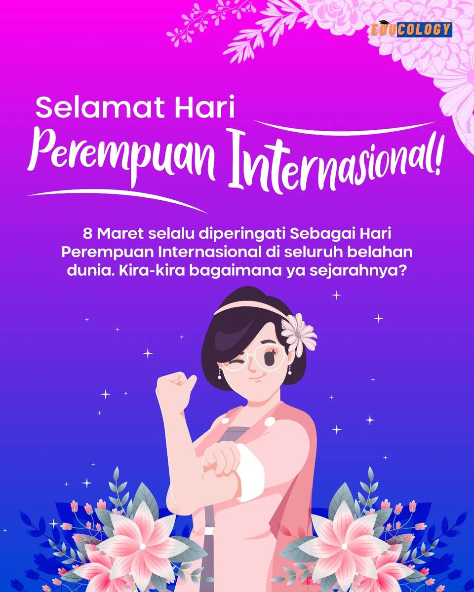 Selamat Hari Perempuan Internasional

Semoga perempuan-perempuan hebat di Indonesia dapat terus memberikan inovasi di bidang pendidikan dan teknologi  untuk kesetaraan gender.

#HariPerempuanInternasional
#Emansipasi
#KesetaraanGender