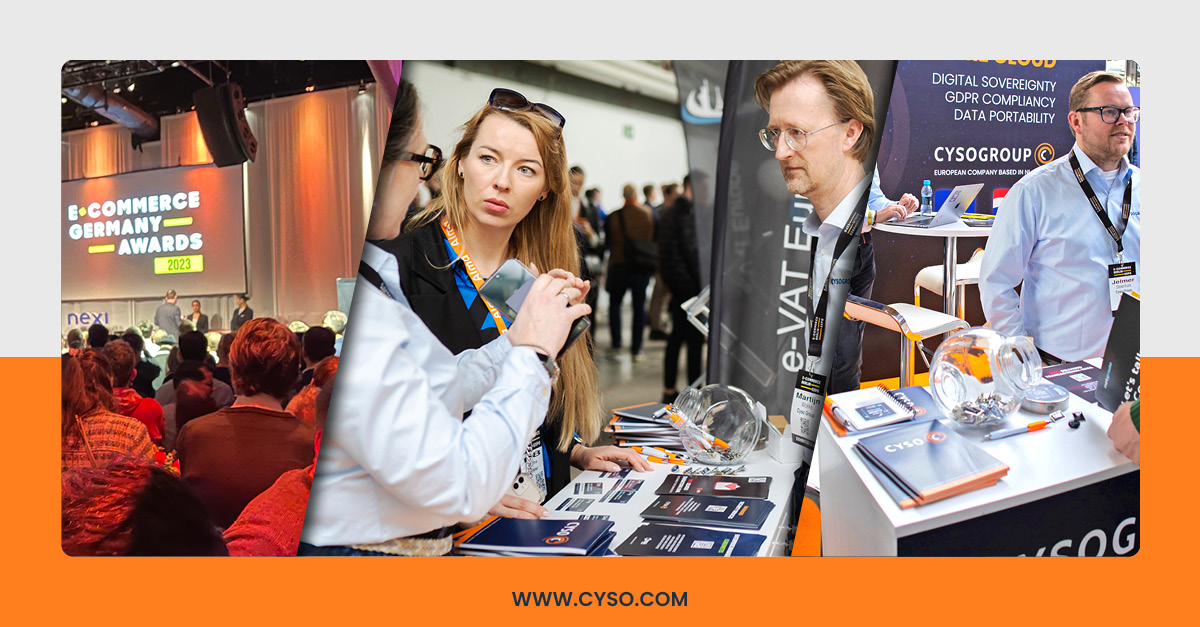 cysogroup's tweet photo. 23 Februari stonden we in Berlijn om onze Managed Security services te presenteren aan de bezoekers van @ecommerceberlin. Hierbij een terugblik op deze enerverende dag. #security #eucloud #ecommerce
https://t.co/dOQgesrPuz https://t.co/8XVlz2gEdZ
