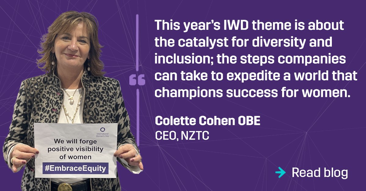netzero_tc's tweet photo. We're celebrating #IWD2023 ��

NZTC CEO Colette Cohen reflects on the inspiring #femaleleaders that have emerged over the past few years, while exploring the role equity-based practices will play in creating a level playing field for all. 💡🙍‍♀️

Read: https://t.co/cNmwopiEkW https://t.co/Lk8SIpuwDX
