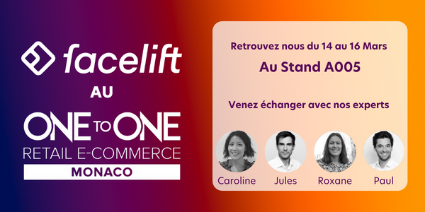 Facelift_France's tweet photo. Dans une semaine, c'est déjà le @[One to One Retail E-Commerce Monaco] 

Du 14 au 16 mars, retrouvez nos experts #socialmedia directement à #monaco pour échanger sur vos enjeux #reseauxsociaux !

Pour organiser un One to One avec #facelift, laissez nous un commentaire ⬇️ https://t.co/cxUfZkIGSJ