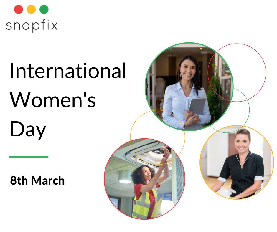 Happy International Women's Day! Today, we celebrate the women who get things done. Thank you for your hard work, dedication, and inspiration. Keep breaking barriers and paving the way for future generations! #InternationalWomensDay #getthingsdone #IWD2023 #snapfix #EmbraceEquity