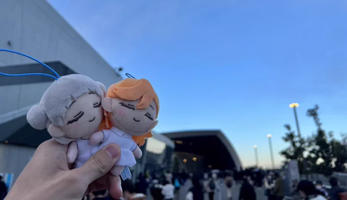3rdライブツアーは名古屋、東京、埼玉に参加したんですが毎回撮ってたわ…全て青空なのいいね 