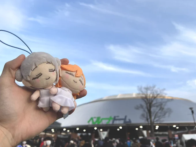 3rdライブツアーは名古屋、東京、埼玉に参加したんですが毎回撮ってたわ…全て青空なのいいね 