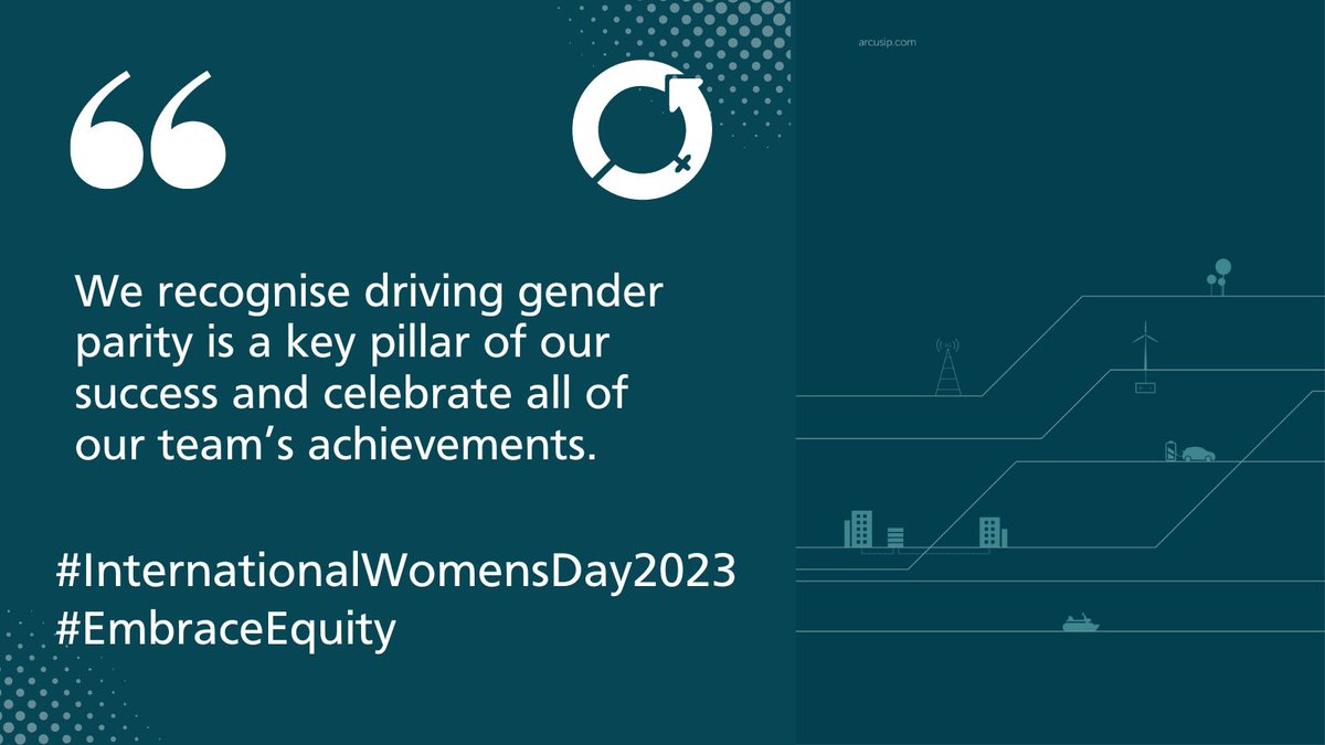 “It’s International Women’s Day today and, like every day, Arcus values the contribution that the entire team makes to our business. We recognise driving gender parity is a key pillar of our success and celebrate all of our team’s achievements.” 

#InternationalWomensDay2023