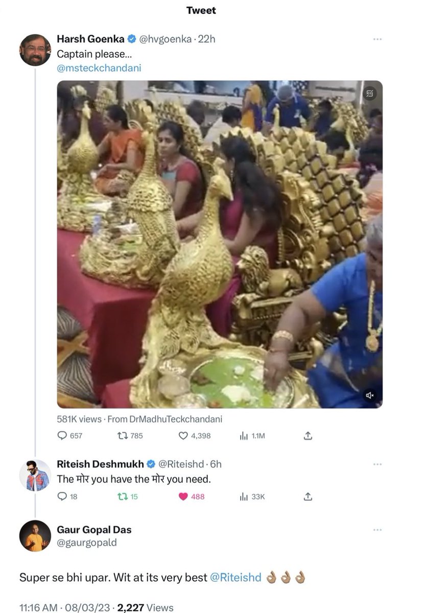 Harsh Goenka tweet media