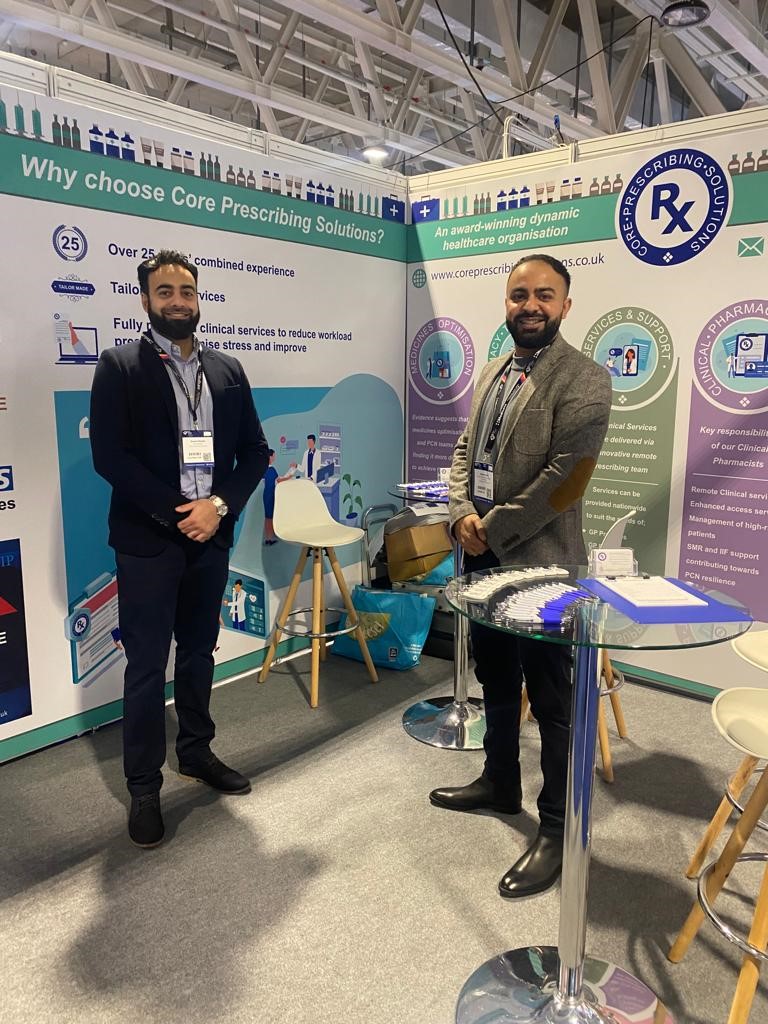CorePrescribing's tweet photo. We are ready for you!

Pop over to stand B30 to explore how our Clinical Pharmacy services could help you and your primary care teams!

#pcn #primarycare #clinicalpharmacist #pharmacytechnician #pharmacy #generalpractice #gp #generalpractitioner #practicemanager https://t.co/Z1QM7Md1zK