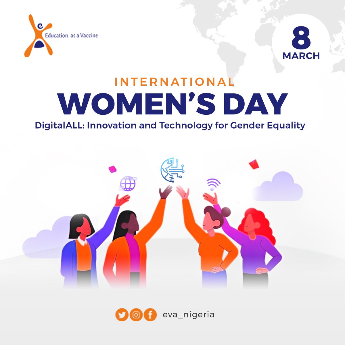 AYWLAA1's tweet photo. Today we celebrate women in all their diversities, who continue to excel in the midst of unequal access to innovation and technology education opportunities further proving that there are no heights women cannot attain. https://t.co/zJJMtIjOtp