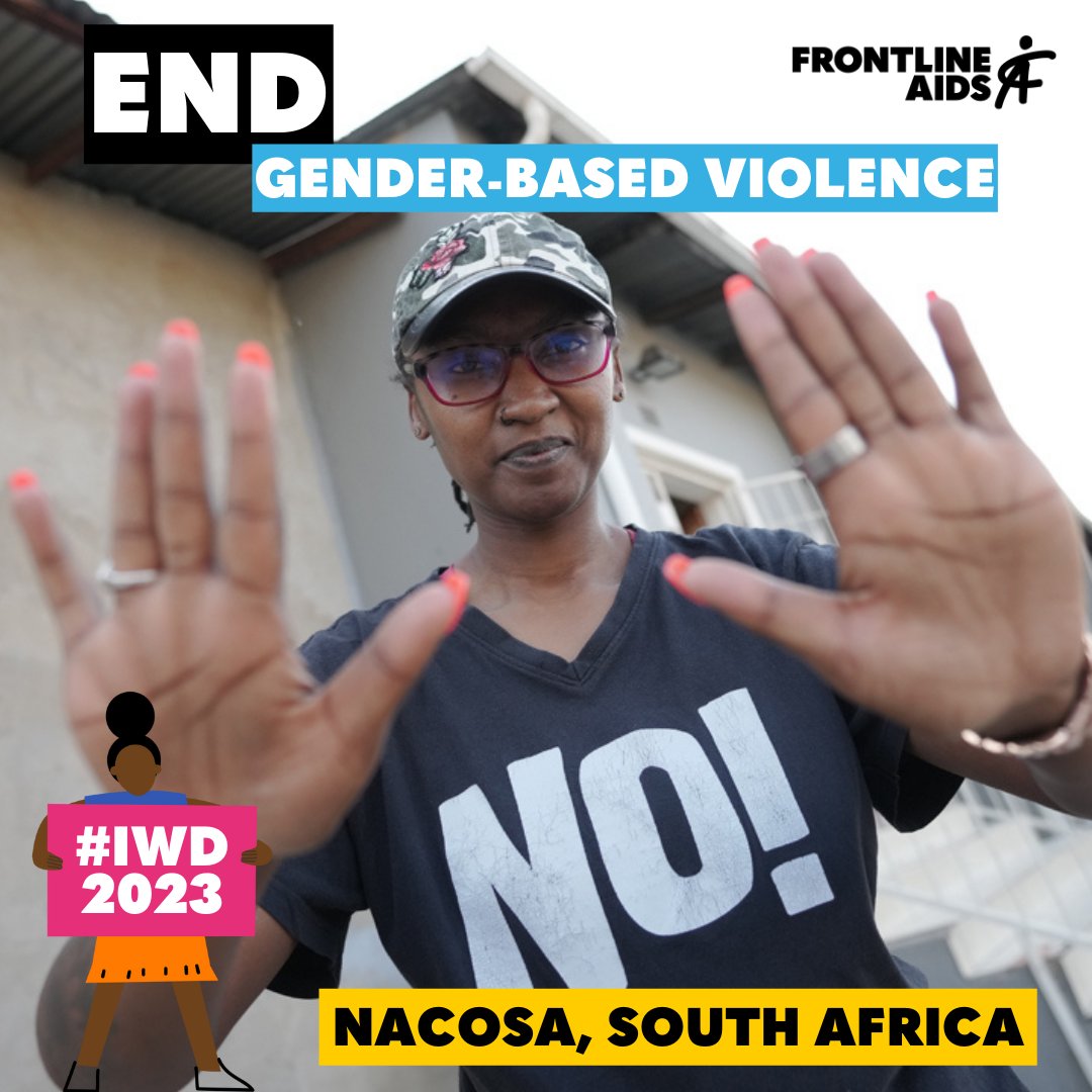 NACOSANet's tweet photo. Gender-based violence violates the rights of women and girls. It is also one of the drivers of #HIV in women. Let's continue to work together to end it! ✊🏽✊🏽 #IWD2023 @NMNWorldwide @frontlineaids https://t.co/2XEZ4TMHR6