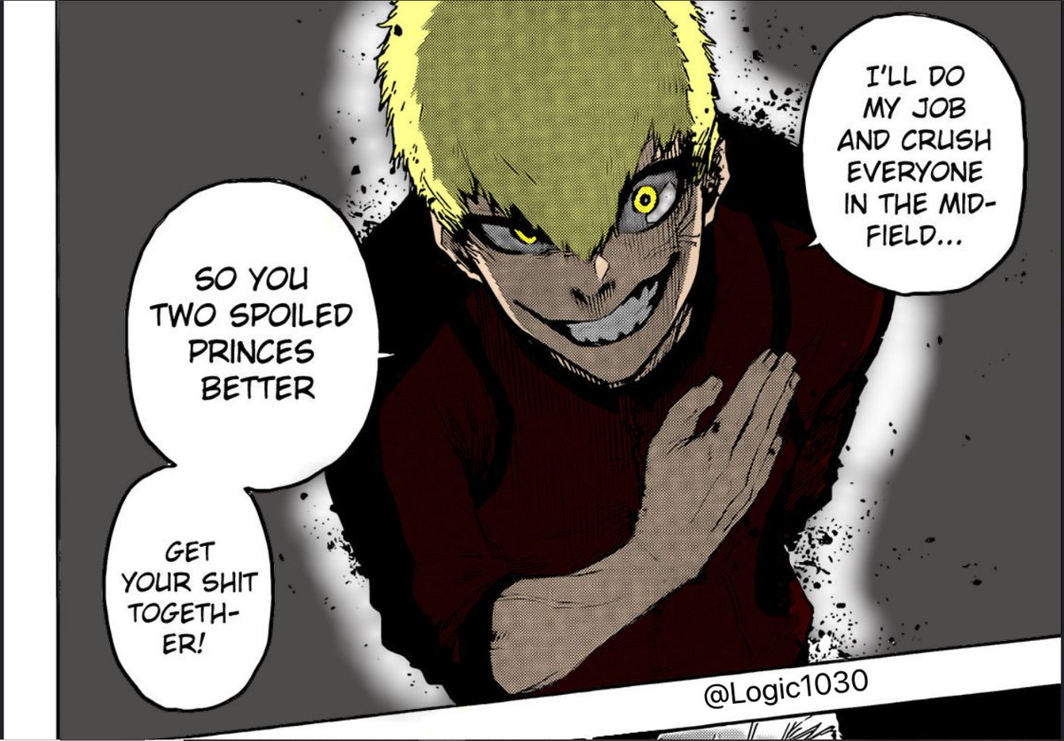 Logic1030's tweet photo. "TIME TO SHINE JINGO"
Blue Lock Ch209
Colored By Me
#BlueLock #Bluelock209 #mangacoloring https://t.co/AOzPU1RGU2