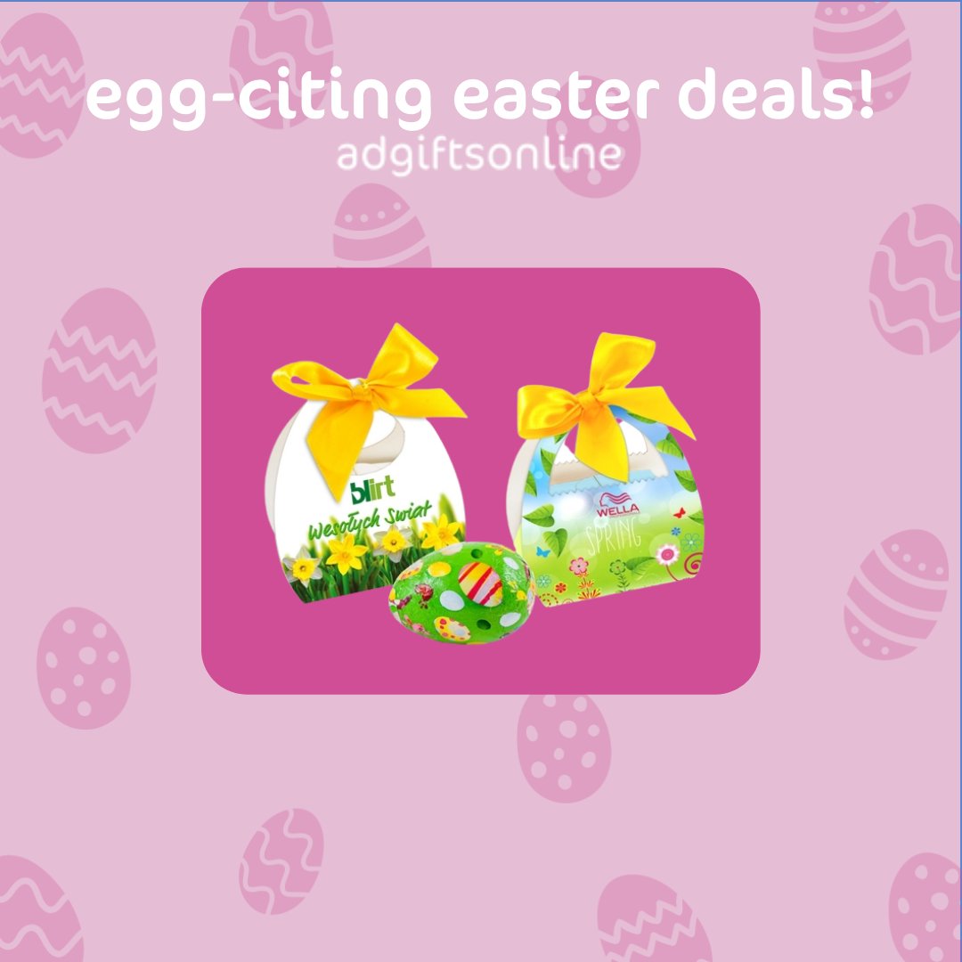 Get ready for Easter with our delicious 35g Easter Egg in a beautiful full-colour printed basket tied with a ribbon of your choice! 🐰🍫🌷
Don't miss out, enquire now via our online form or call us on 01782 571950. #EasterEgg #CustomBasket #SpringCelebrations