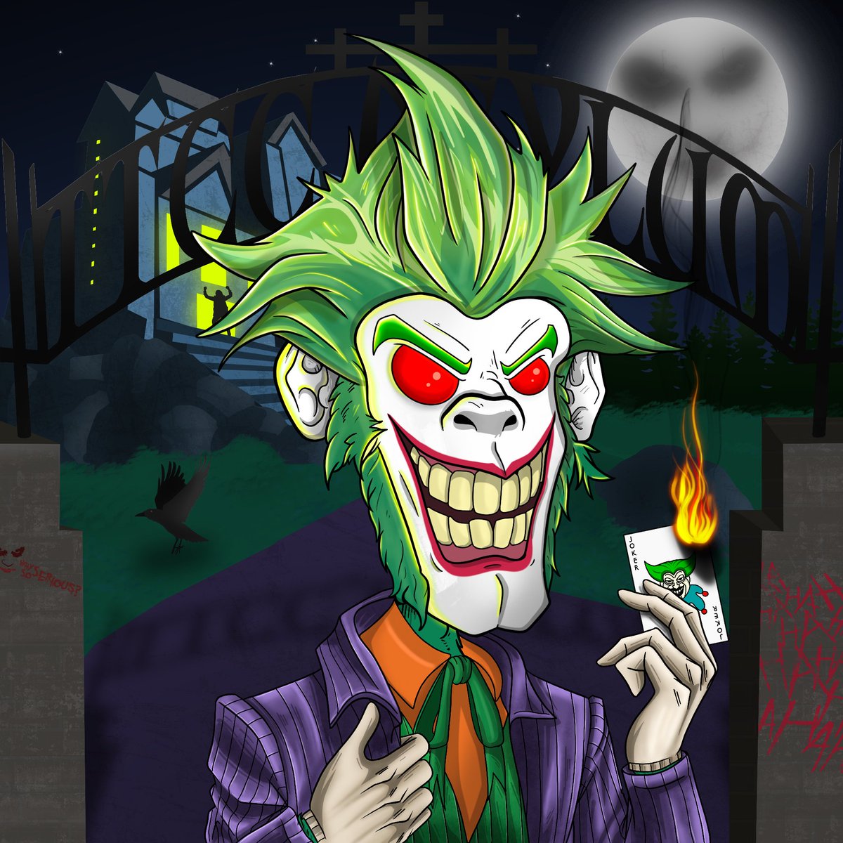 Z_KryMoh's tweet photo. Thanks to my brother @_SolHodlEvents_ for the smooth trade of @TTChimpsClub SCARFACE 1:1 ❤️🔥
Cool to meet trusted and involved guys like you are 🫡
#TTCC #JokerFace #ScaredForLife https://t.co/MQQDhhJVyx