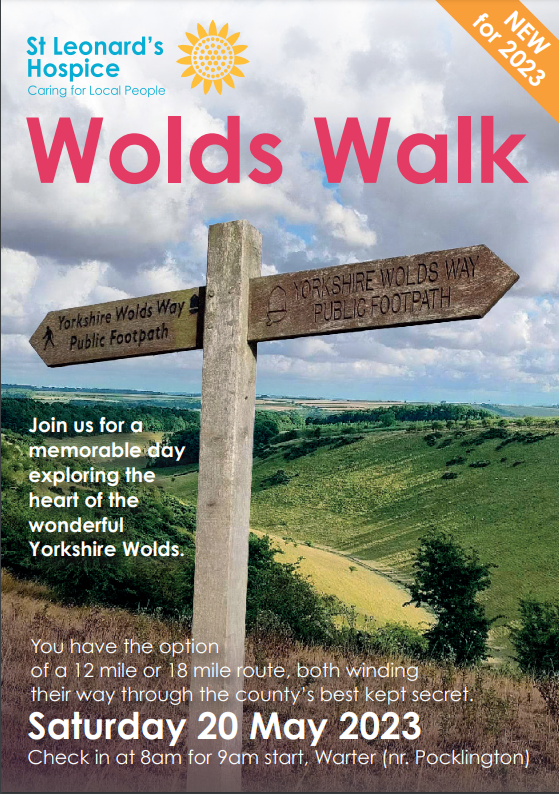 PRUFCMandJ's tweet photo. A great day out in the beautiful @Yorkshire_Wolds for a great cause - why not give it a try? https://t.co/OjeuMMzROS