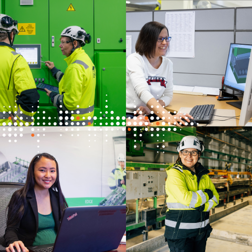 Women! Today, we celebrate you! Know that you are indispensable, appreciated, and essential to creating the world’s best precast technology. 💚Happy International Women's Day! 💪 #iwd2023 #thefuturerunsgreen