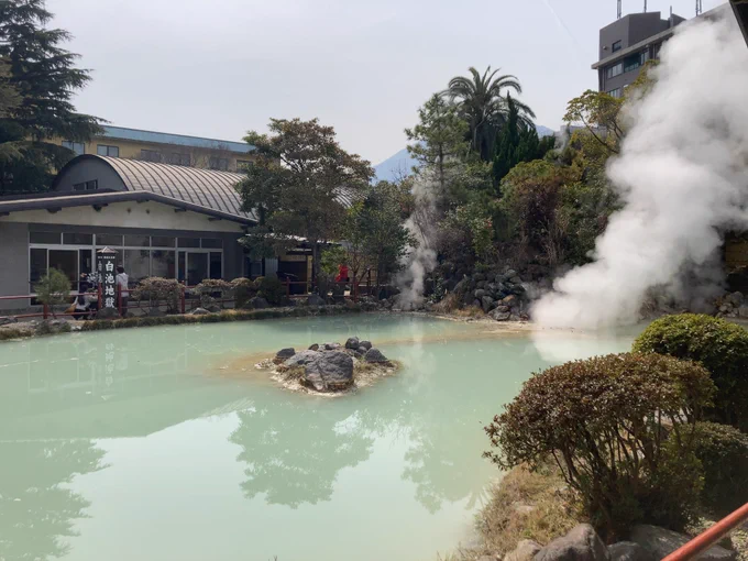 別府にて様々な地獄を観覧しました 