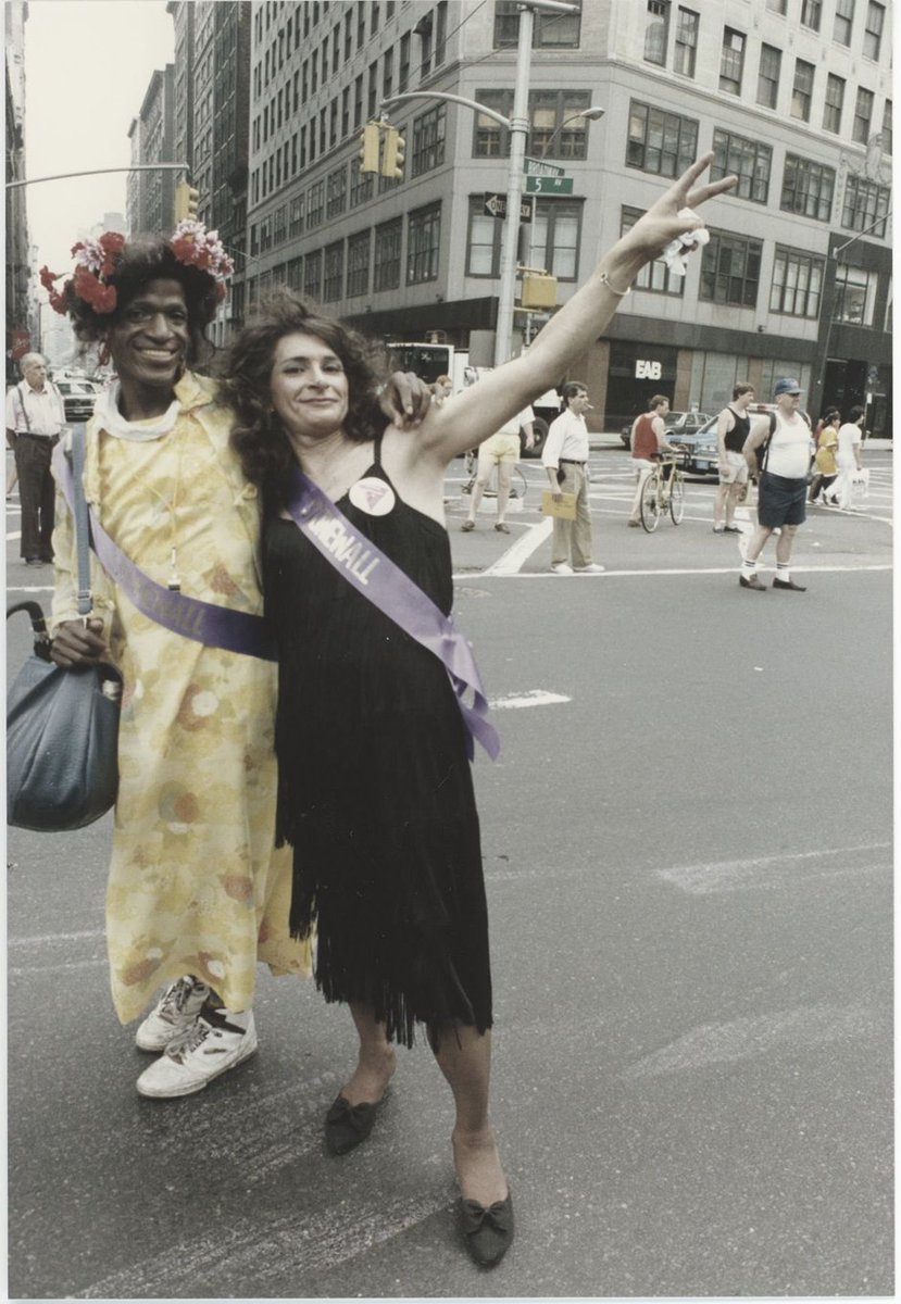 jeremycorbyn's tweet photo. Sylvia Rivera &amp; Marsha P. Johnson were two trans women of colour on the front lines of the Stonewall riots, a watershed moment for LGBT+ rights.

They later founded STAR, a shelter for young trans people.

Solidarity with those working together to protect the rights of all women. https://t.co/SZSP9XkuuC