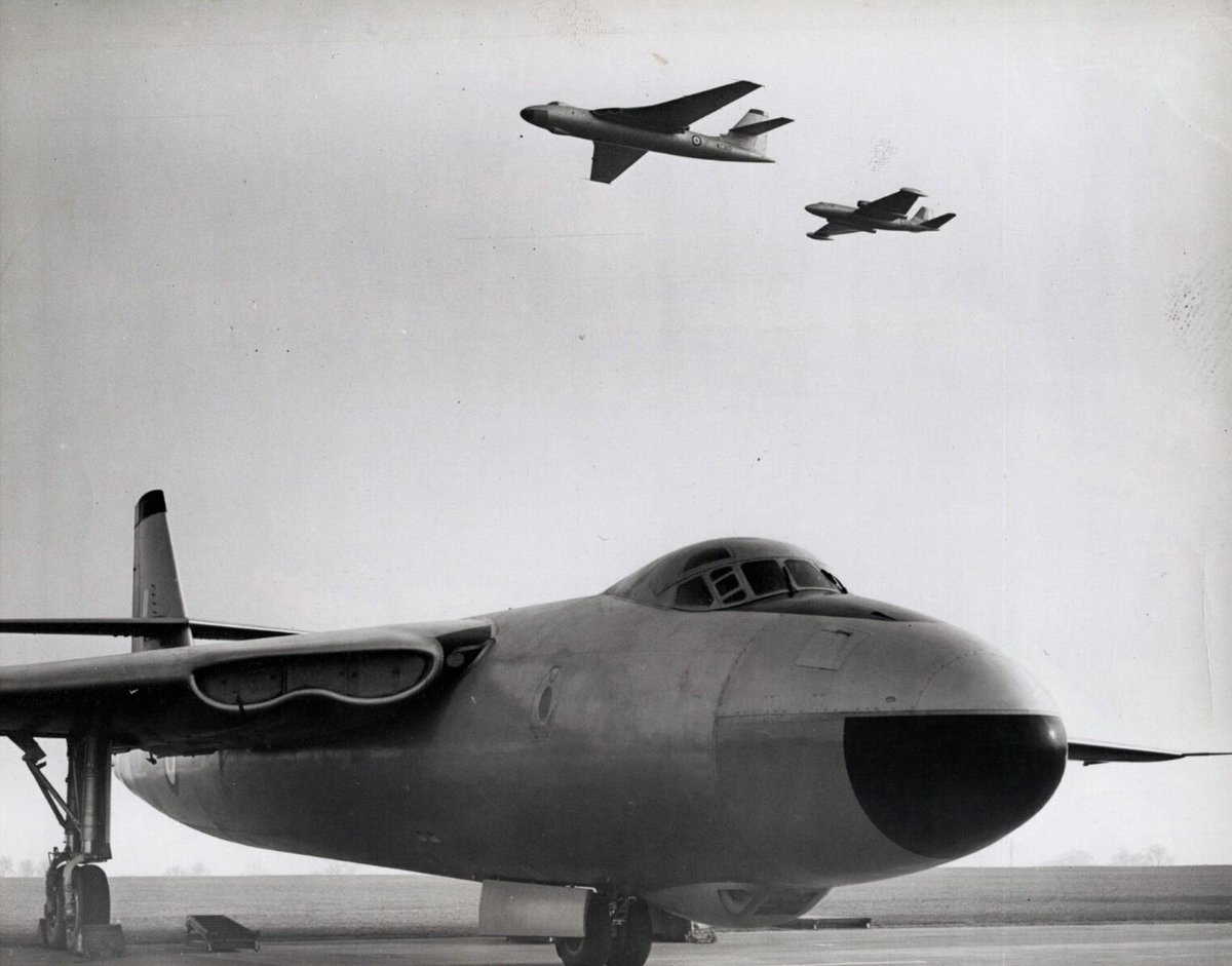 Tempest Books on Twitter "Is that... the RAF Luton Canberra chasing
