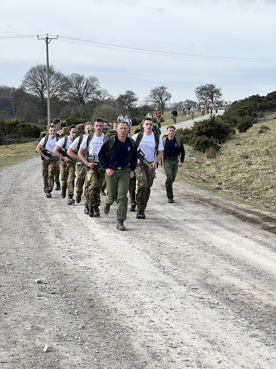 A P Coy first today (for me) not one red card issued on Good wood races! An extremely fit bunch (due to the start standard changing) 

A little resilience for the officers and Seniors straight after too 💪🏼

104 remain on course