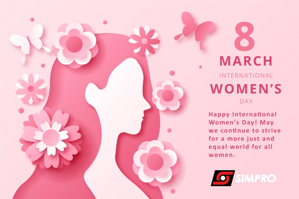 simpro_spa's tweet photo. Happy International Women's Day! May we continue to strive for a more just and equal world for all women.

#womensday #empowerment #equality https://t.co/IfFwhXCtyu