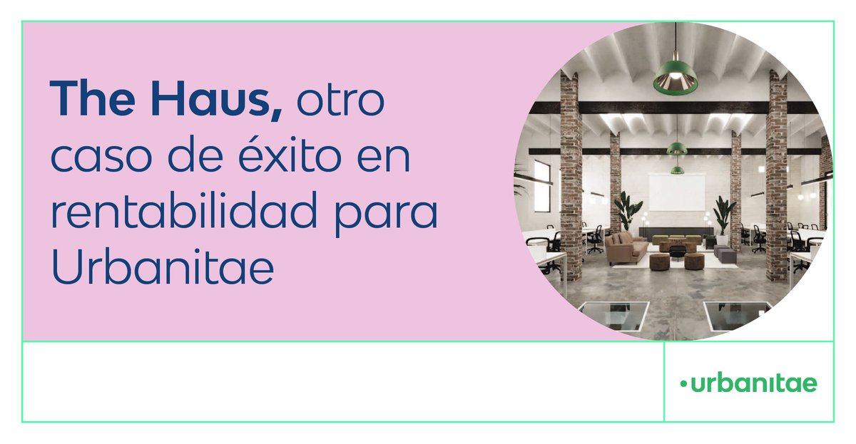 urbanitae's tweet photo. 21,3% de rentabilidad en 9 meses son los buenísimos datos del proyecto de #crowdfundinginmobiliario "Haus" que lanzamos junto a #Psquared 💪. Todo un #ProyectazoUrbanitae 🏘️. Te contamos las claves de su éxito en nuestro blog ➡️https://t.co/aRKLXnrjQd https://t.co/tF4uDOYKAu