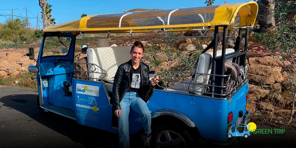 Descubre la ciudad de Las Palmas sobre ruedas y en rutas personalizadas. 
Reserva ahora 👉greentripcanarias.com

#GreenTrip  #Canarias #ETukTuk #TukTuk #Ecologico #ruta #GranCanaria #Viaje #Ventajas  #Diversion #Conocer