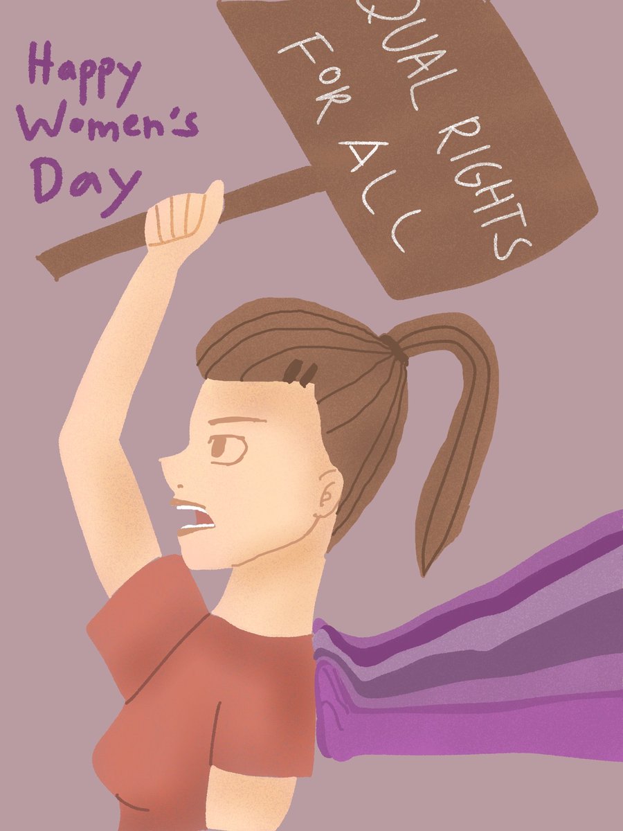 sugartries's tweet photo. Happy Women's Day!!

Remember that we stand on the shoulders of giants; of the ones that came before us that help us fight our battles now so that we may pass it on to the next.

#internationalwomensday 

(Did a quick artwork for this one) https://t.co/UzQToMu9Rp