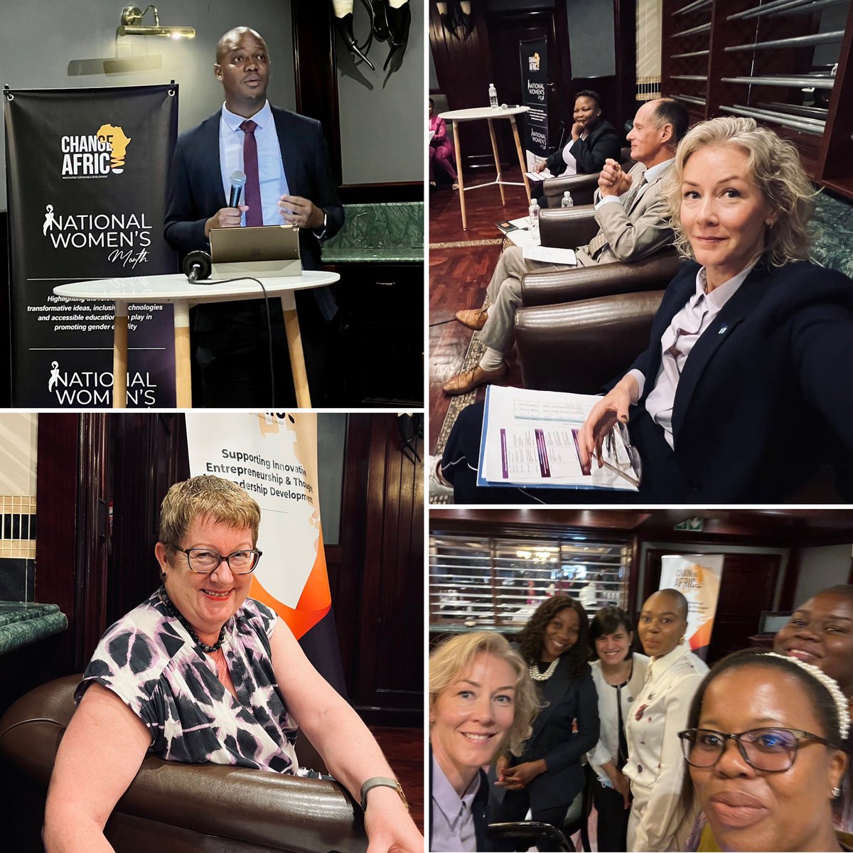 Happy #IWD2023 to all!

Happy to contribute to the launch of the National Women’s Month by <a href="/ChangeAfrica_BW/">Change Africa</a> &amp; <a href="/KaeneDisepo/">Kaene Disepo</a> 

Discussing gender equality and digitalisation with Ambassadors Hellwig-Bötte &amp; <a href="/O_Brochenin/">Brochenin Olivier</a> and <a href="/TshepiMatsheng/">Tshepi Matsheng</a>
🇩🇪🇫🇷🇧🇼🇪🇺