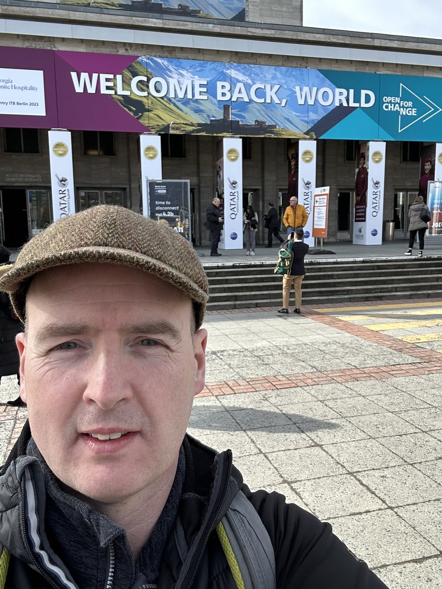 walking_hiking's tweet photo. ITB Berlin- telling all who want to here about the wonders of hiking in Ireland &amp; Northern Ireland https://t.co/kHQ9Ul9I2x