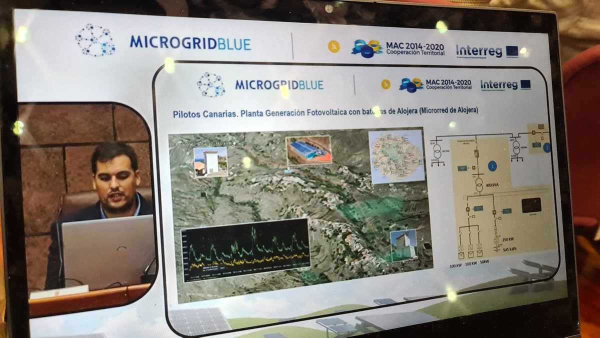 ITCCANARIAS's tweet photo. Presentamos los proyectos piloto de microrredes de autobastecimiento energético desarrollados por el ITC con el proyecto #Microgridblue en #LaGomera y #Senegal https://t.co/1ioJ0HkYNX
