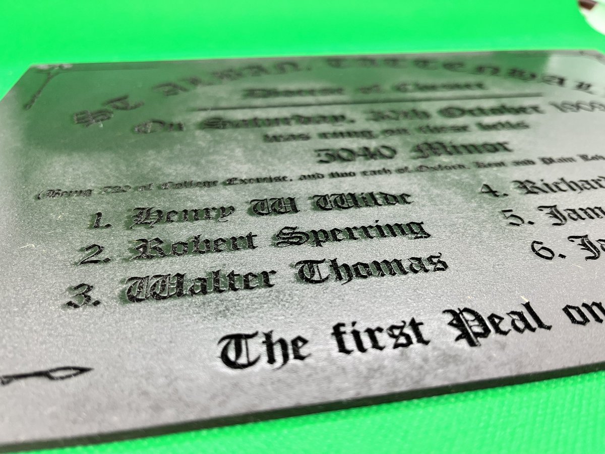 Waiting for the initial seal to dry before the paint filling process starts ..