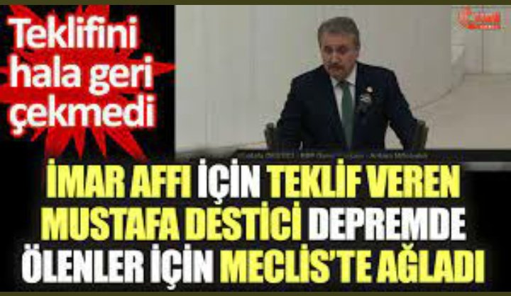 nuri_telek's tweet photo. Öbür Dünya için İmar Afi yasa teklifi vermiş Bu Dünya da yeri Kalmadı Bye bye Yürü Ancak gidersin #Desteci 
#OyumKılıçdaroğlu 'na
#SeninleyizKılıcdaroğlu
#KemalKılıçdaroğlu https://t.co/SpDEQrmq2S
