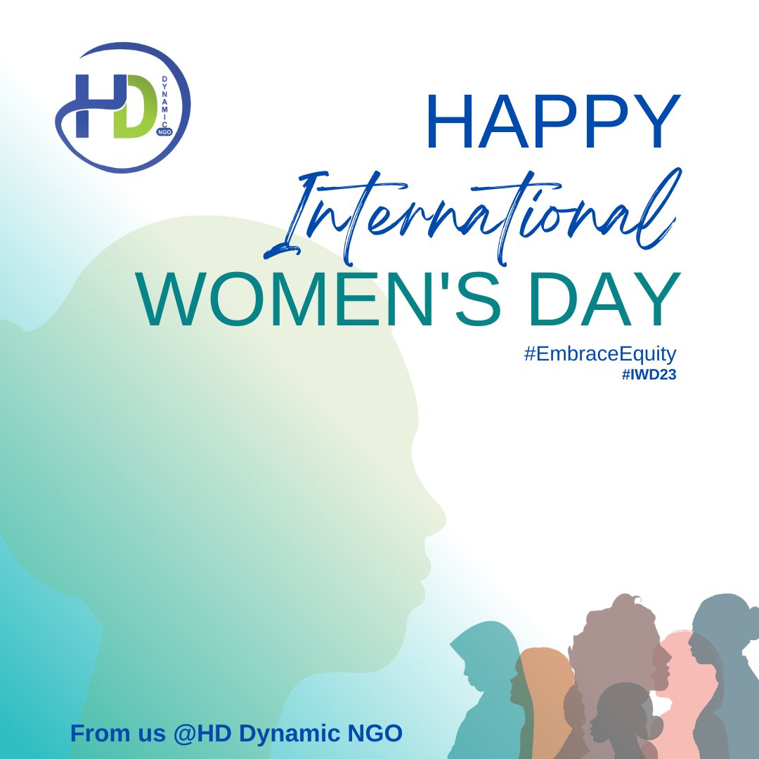 Happy International Women's day
#march8
#8march
#IWD23
#IWD
#hddynamic
#hddynamicngo
#EmbraceEquity