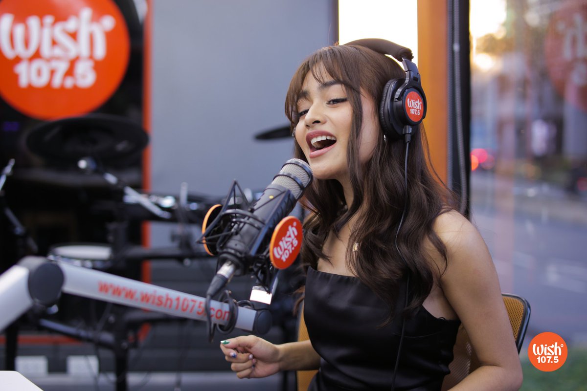 wish1075's tweet photo. Singer-actress @vivoree fearlessly sang her latest single, "Matapang," aboard the Wish Bus. https://t.co/zRONzL6Jyv