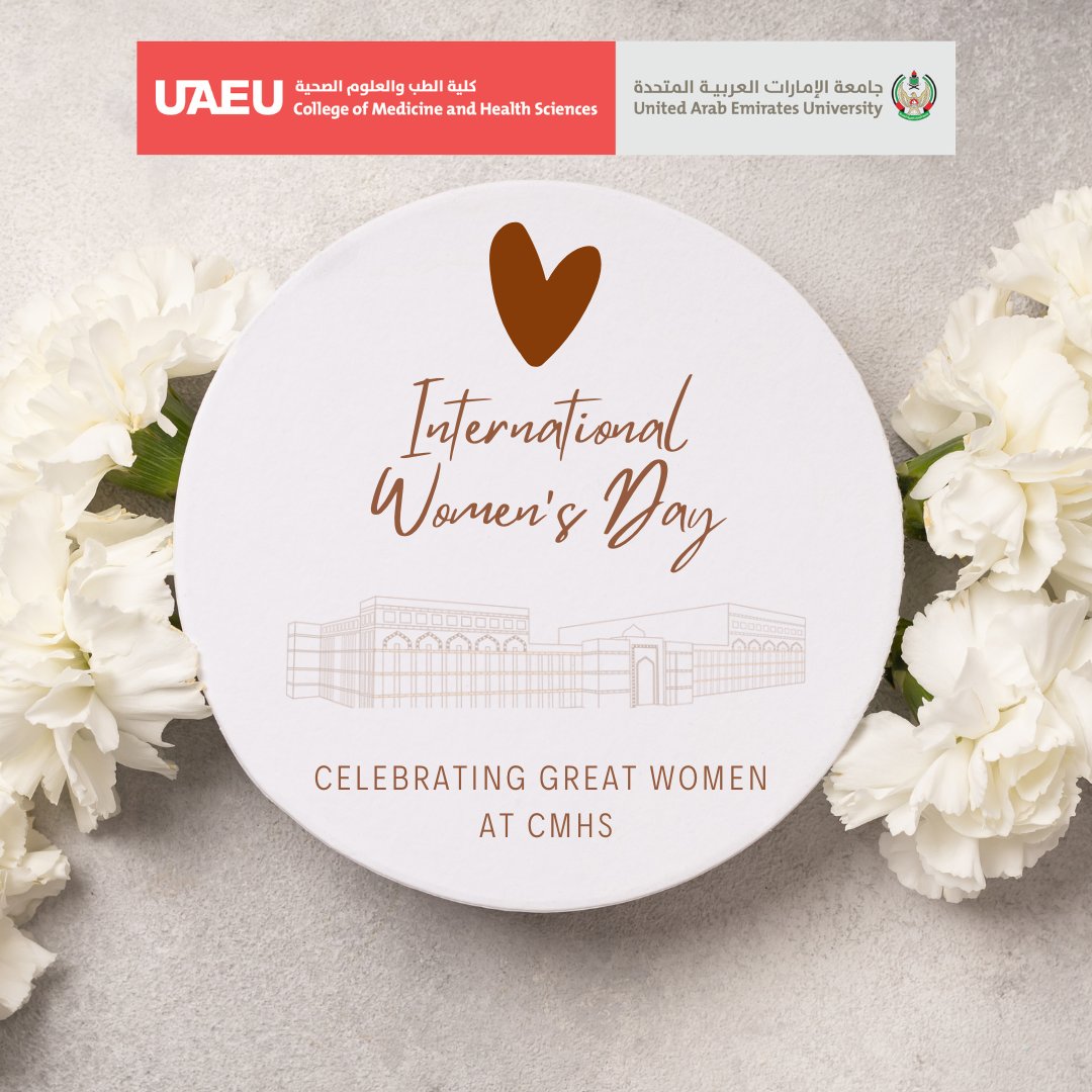 In celebration of the achievements of women across the globe, we thank our female faculty, staff, and students for their inspiration, perseverance and support.
<a href="/FMSA__CMHS/">FMSA</a> <a href="/MMSA_CMHS/">MMSA</a> <a href="/UAEU_NEWS/">جامعة الإمارات العربية المتحدة</a>
#InternationalWomensDay #IWD2023