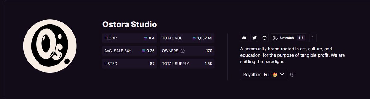OstoraStudio's tweet photo. GM 
Floor looking good before announcing the first Ambasador 👀

Also we still have 40 NFT worth 60 Sol &amp; a surprise &amp; that's only from one client that we closed ;)

Still sleeping on us anon ? https://t.co/GnfeX1ZfJ6