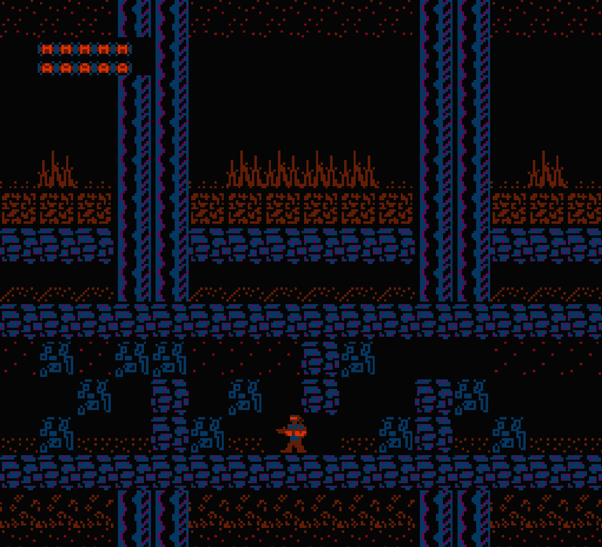 TimMoor74337605's tweet photo. Space Mutants -Level 1 complete! - Roughing out level 2. Video can be found here: https://t.co/1zmHBdkknZ
#NESdev #NES #8bit #gaming #NEShomebrew #NESmaker #spacemutants https://t.co/kEu5EyNhhz