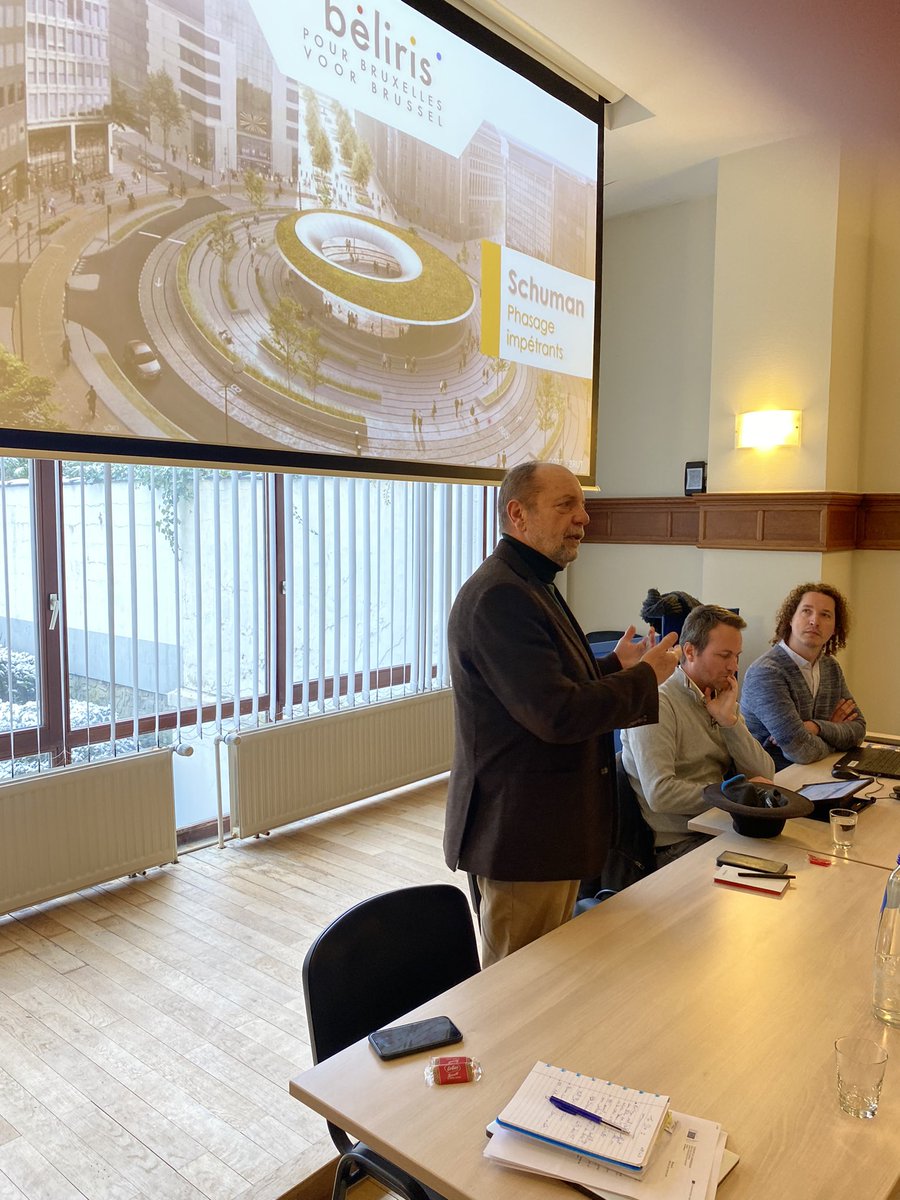ceio_brussels's tweet photo. 3rd Information meeting on the overall planning and impacts of the redevelopment of the "#Schuman" roundabout with the #EU #Institutions, #Embassies, #Permanent #Representations and #InternationalOrganisations,...
#Brussels #Capital #BuildingTomorow #CEIO https://t.co/t3Y2Ek2H8r