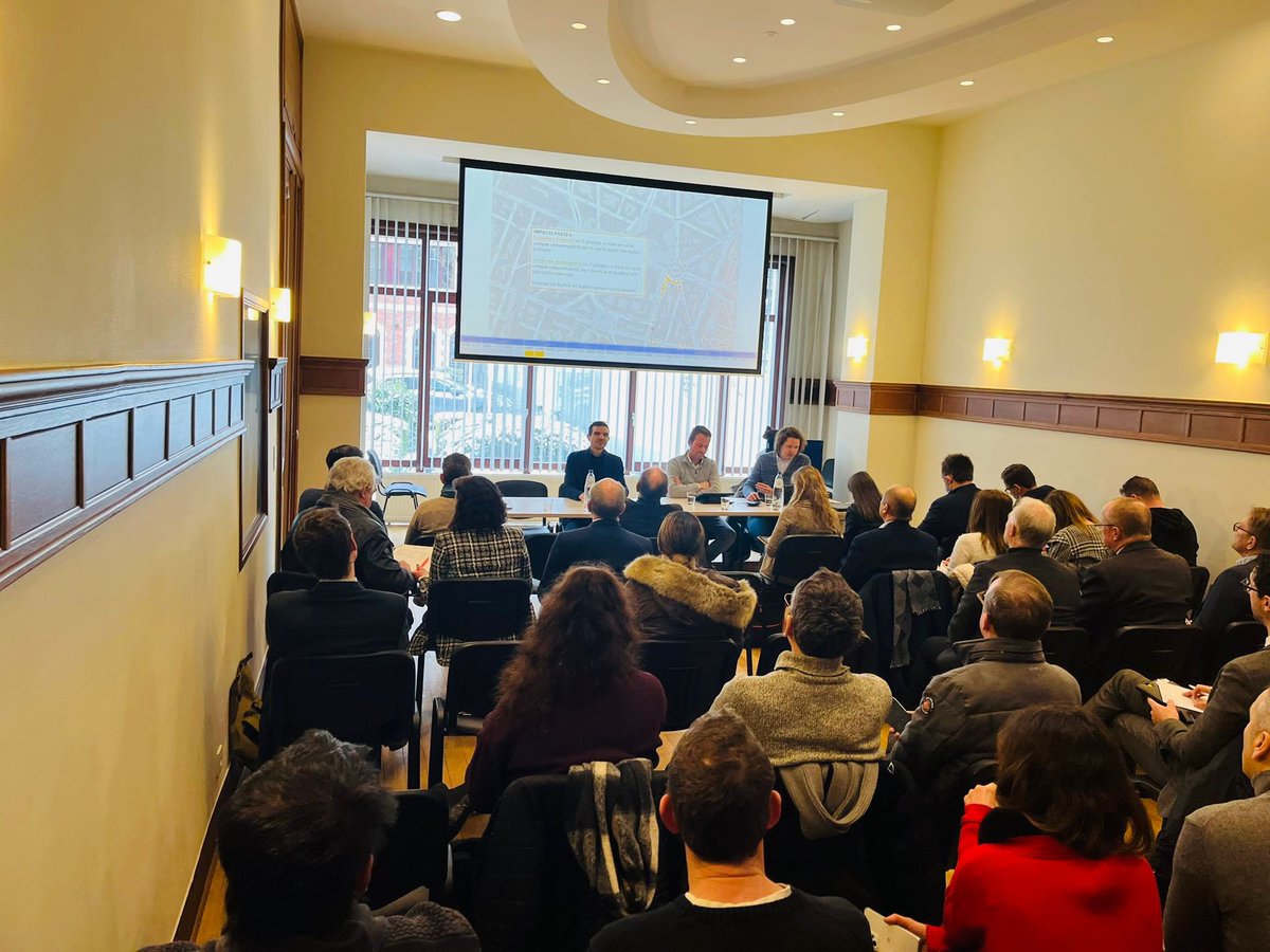 ceio_brussels's tweet photo. 3rd Information meeting on the overall planning and impacts of the redevelopment of the "#Schuman" roundabout with the #EU #Institutions, #Embassies, #Permanent #Representations and #InternationalOrganisations,...
#Brussels #Capital #BuildingTomorow #CEIO https://t.co/t3Y2Ek2H8r