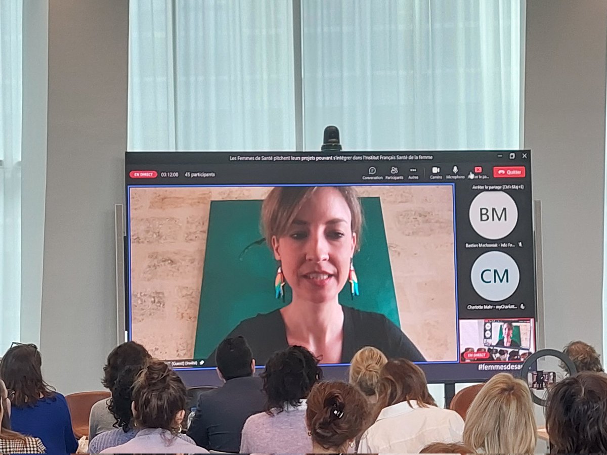 🎤 #femmesdesante : #journeedesdroitsdesfemmes
Pitch des #femmesdesante : Charlotte Berthaut, Fondatrice &amp; CEO de <a href="/depistetvous/">Dépist&vous</a> : plateforme digitale destinée à accompagner chaque personne vers une prévention efficace et un dépistage précoce des #cancers.