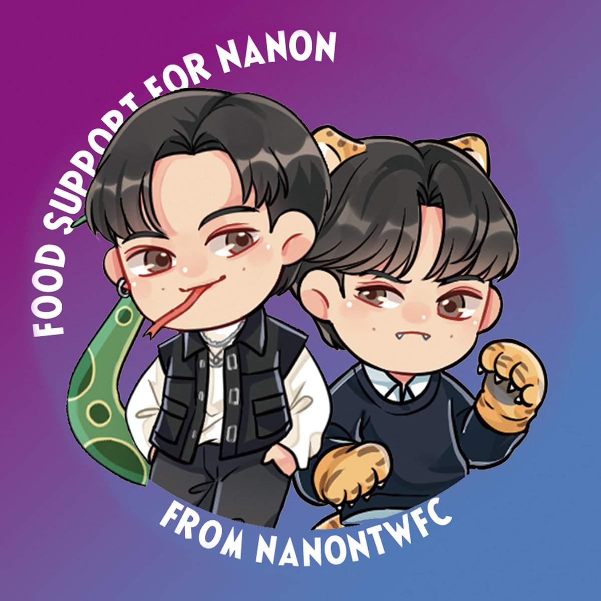 nanontwfc's tweet photo. About_NanonTWFC

「當知道有朵你愛的玫瑰在某個遙遠的星球裡，夜晚仰望繁星，便會感到甜蜜」，謝謝你讓我醒來的每個清晨都覺得世界無比美好，只因為知道你就在某個角落。
Enjoy the meal ~

Thanks @NanonSupport for helping Food Support 🙏🏻💙💜

#TheJungleSeries 
#mynameisnanon @mynameisnanon https://t.co/aa3C61GLQr