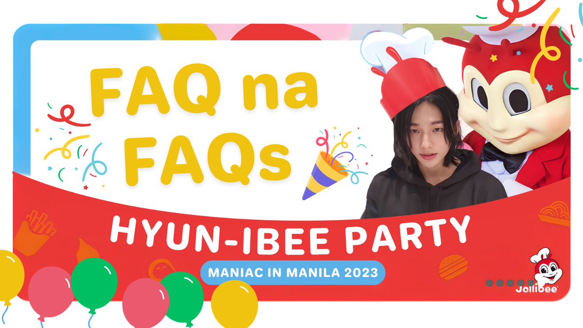 ssv_strms's tweet photo. 🎶 ~ birthday na ni Hyunjin (3x) 
Birthday! 
Ni Hyunjin! 
Ngayon! 
Get Get Aww! 
Happy birthday Sexbomb Hyunjin!! ~🎶

mga bhie!! eto na ang faq na faqs natin for Hyunibee birthday party! 🎉

#SKZinMNL2023 #SKZinManila2023 
#MANIACinMANILA #ManiacTourinManila https://t.co/4Vp2AjThNw