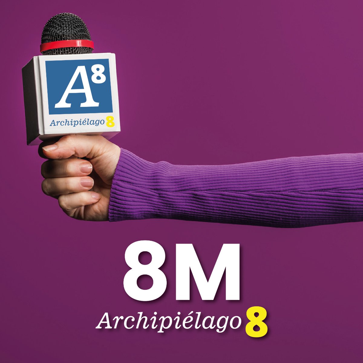 🟣 #DíaInternacionaldelaMujer 

Las que están al pie de la noticia. Las que crean un nuevo periodismo. Las que transforman desde el lenguaje. Las mujeres que comunican para crear una sociedad canaria más feminista. 🎤💪 

#8M #8M2023