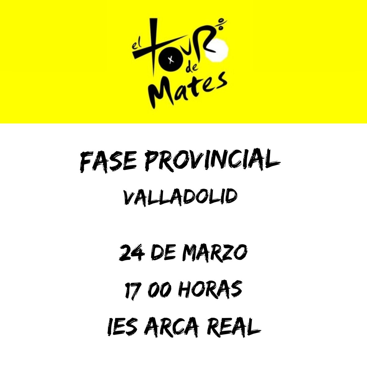 el Tour de Mates, la carrera de cálculo mental tweet media