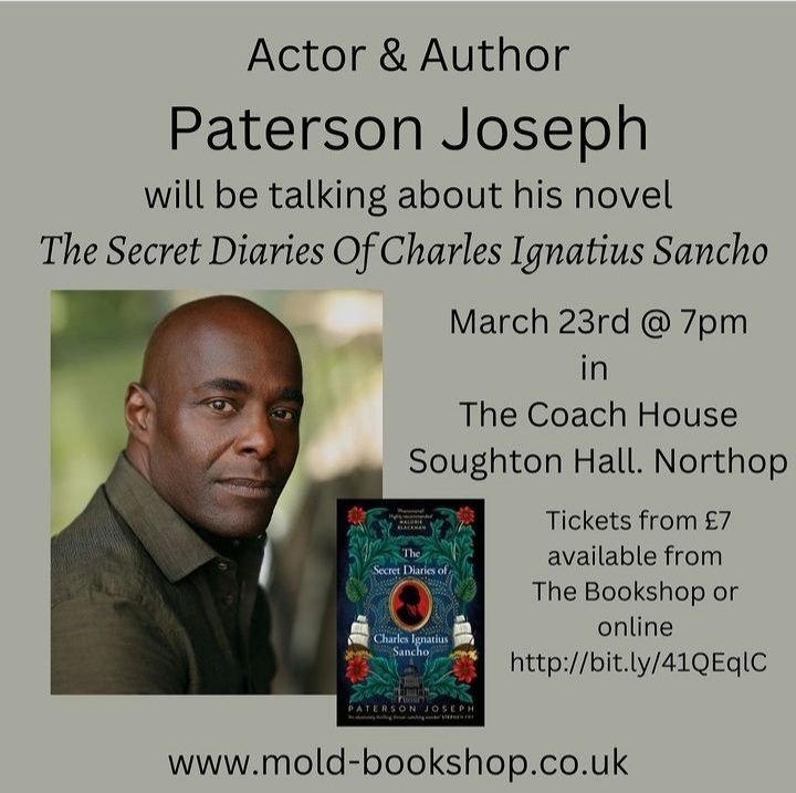 Exciting! If you can't come but would like a signed copy you can pre-order. #IgnatiusSancho  #BritishLiterature #BritishHistory
